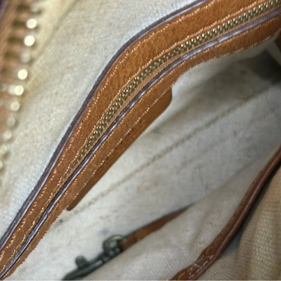 Brown Monogram Michael Kors Bag - Picture 5 of 5